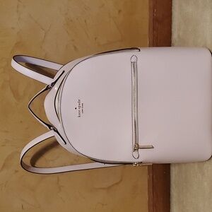 Large, Kate Spade light pink leather backpack